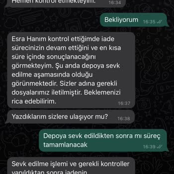 Dyson Airwrap İade Gecikmesi