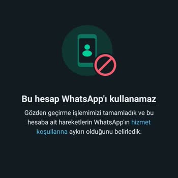 WhatsApp Hesabım Yasaklandı