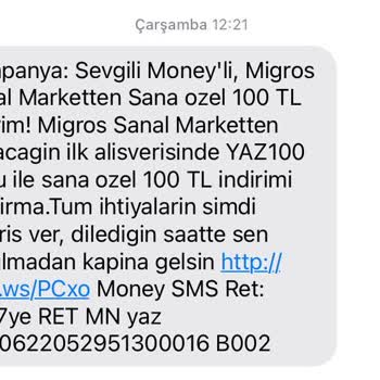 Migros Tanımlanan Kampanya Kodu Geçersiz