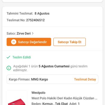MNG Kargo Kargomun Eve Getirilmemesi