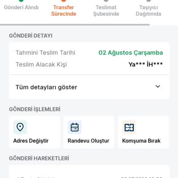 Trendyol Express Dolapta Gönderdiğim Ürün Kayıp