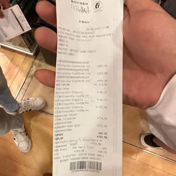 Forum Boyner Fazla Para Alınması