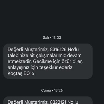 Koçtaş Yanlış Ürün Gönderen Satıcının Kargo İade Kodu Göndermemesi!