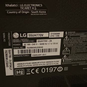 LG Türkiye Televizyon Paneli