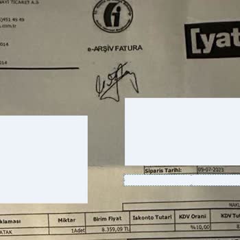 Yataş Eskisi Teslim Edilen Yatağın Değişimi İçin Fiyat Farkı İstiyor