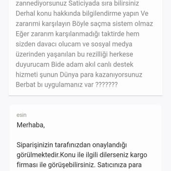 Sürat Kargo Kaybolan Kargo Mağduriyeti
