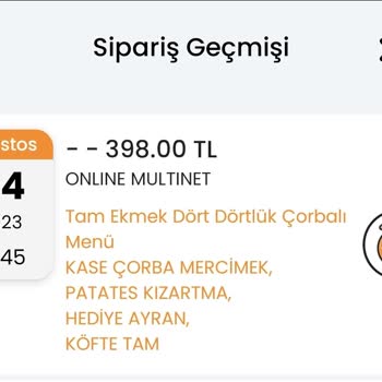 Köfteci Yusuf Ücreti İade Etmedi