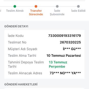 Trendyol 1 Ay Oldu Para İademi Yapmadı