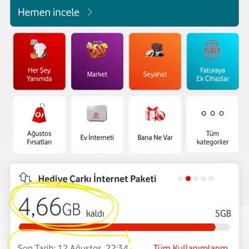 Vodafone Hediye Çarkı Kazancıma İlişkin Şikayet