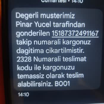 Sürat Kargo'nun Kargomu Teslim Almak İçin Sokak Başına Çağırması