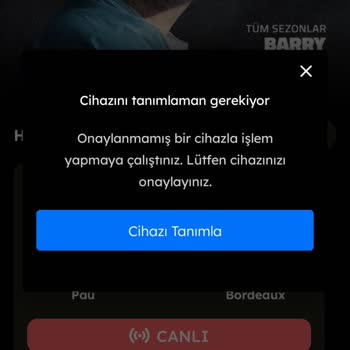 Todtv Onaylanmamış Cihaz Hatası