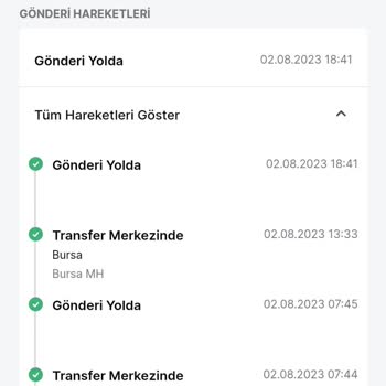 Trendyol Express Ürünüm Teslim Edilmiyor Şubede Bekletiliyor