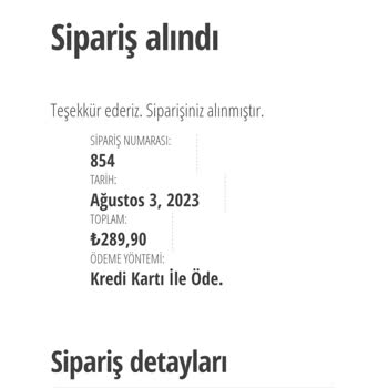 Güneş Kremin Güneş Kremi Siparişi Hakkında Sorun