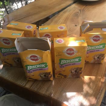 Amazon.com'dan Alınan Köpek Bisküvisi Kutuları Yırtık Geldi