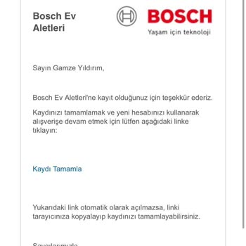 Bosch Marka Makinem 28.06.2023 Tarihinden Bu Yana Teslim Edilmedi.