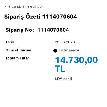 My Bosch Serie 4 10KG 1200 RPM WGA25200TR Washer Has Not Been Delivered