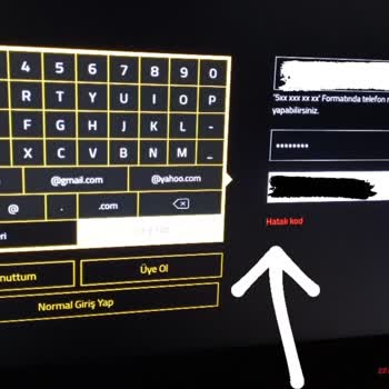 Digiturk Hediyesi Kod Hatası Sorunu