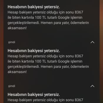 Papara Kartımdan Bilgim Olmadan Para Harcanması