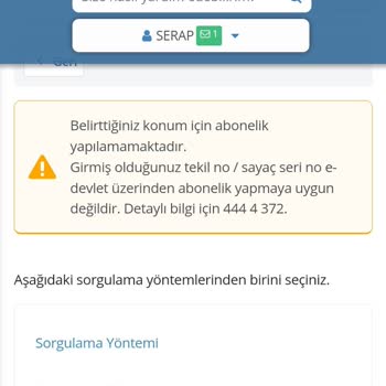 Enerjisa Başkent Elektrik Perakende E Devletten Abonelik İşlemimi Yapamıyorum Sürekli Aynı Hatayı Vermiyor