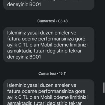 Türk Telekom 9230'dan Sürekli Gelen Mesaj
