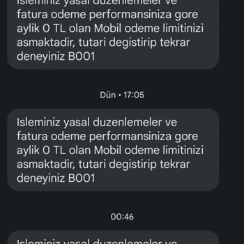 Türk Telekom 9230'dan Sürekli Gelen Mesaj