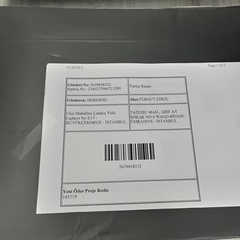 Derimod Ayakkabımı Teslim Etmedi