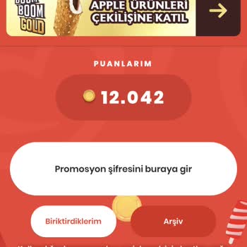 Algida İle Kazan Uygulaması Puan Kullanamıyorum
