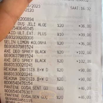 Gratis Mağazasının Hatalı İşlemleri