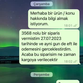 Arya Gross Siparişlerin Gönderilmemesi Ve Stok Yetersizliği