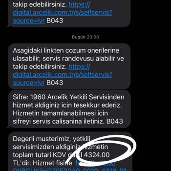 Arçelik Sorunumu Asla Çözmüyor
