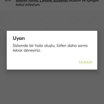 Türkiye Finans Yatırım Hesabı Açma Sorunu