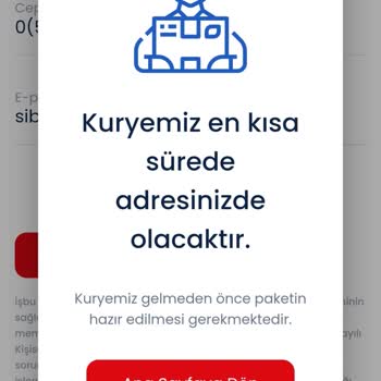 Aras Kargo Evden Kargo Almama