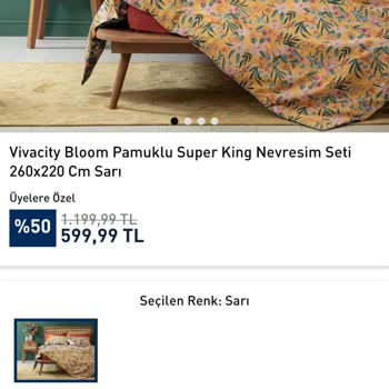 English Home Sitesinden Ürün Aldığımda İptal Edip Pahalıya Satılmakta