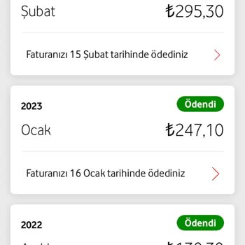 Vodafone Bilgim Dışında Tarifemi Değiştirdi