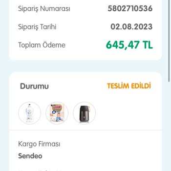 Ebebek İade Edecek Kargo Sorunu