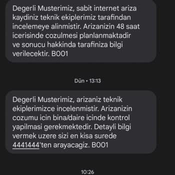 Türk Telekom Çözülemeyen İnternet Arızası