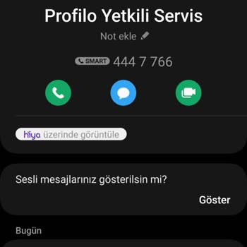 Profilo Tarafından Arızamın Giderilmemesi, Servisin İlgisizliği!