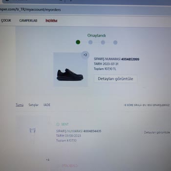 Camper Online Alışveriş Sorumsuzluğu Personelin Saygısız Tutumu!