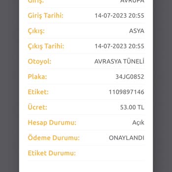 Avrasya Tüneli Fazla Ücret Alıyor