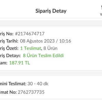 Trendyol Haksız Yere Alınan Ücret