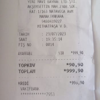 Greyder Ayakkabı Siparişi Hakkında Sorun