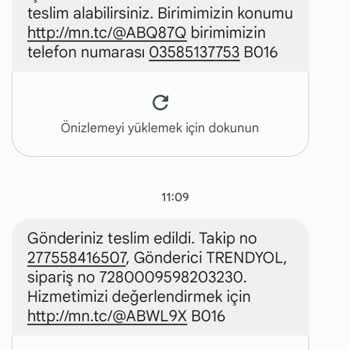 MNG Kargo Teslim Edildi Yazısı