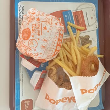 Popeyes Menümü Eksik Verdi