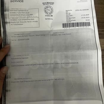 Xiaomi Robot Süpürge Servis Sorunu Ve Trendyol Firmasının İlgisizliği