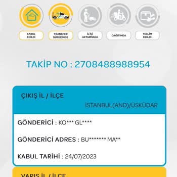 Konum Shop Kargo Teslimatının 1 Aydır Teslim Edilmemesi