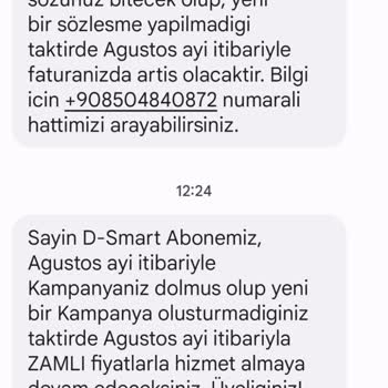 DSmart Taahhüt Yenileme