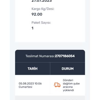 Teslim Edilemeyen Sürat Kargo Şikayet Dilekçesi