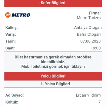 Metro Turizm, Gereksiz Yere Bekletti