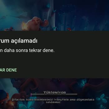Clash of Clans Hesabıma Giriş Yapamıyorum