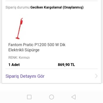 N11 Ücreti Ödenip Teslim Edilmeyen Ürün